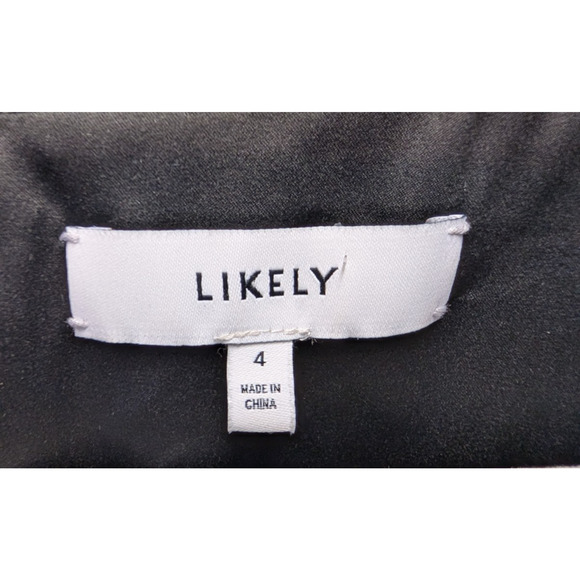 Likely Mattia Coquette Dainty Ditzy Floral Sheer Chiffon Ruffle Mini Dress SZ 4 - Picture 7 of 10